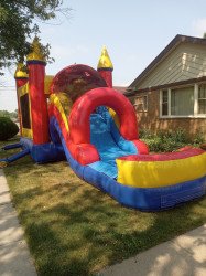 20230616 151827 1687295958 Colorful Super Slide Bounce House with Slide